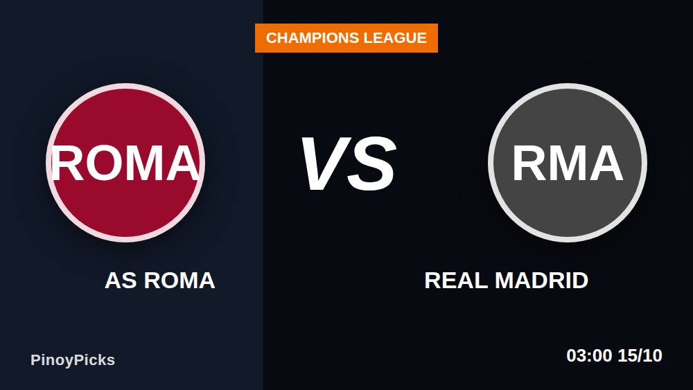AS Roma vs Real Madrid: Odds, Form & Betting Value (UCL 2026)